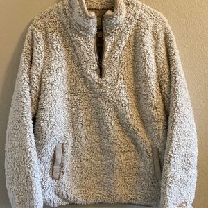 White Winter Fleece